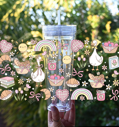 Spring Picnic - Glitter Filled Stadium Cup