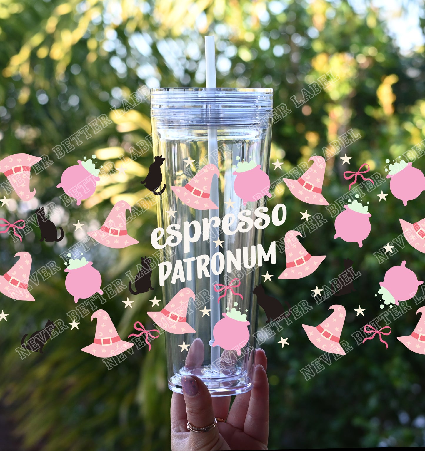 Espresso Patronum - Glitter Filled Stadium Cup