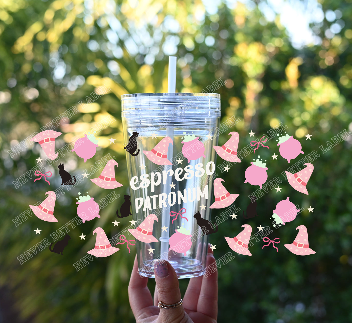 Espresso Patronum - Glitter Filled Stadium Cup