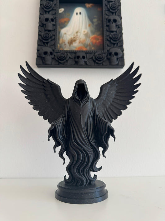 Ethereal Death Figurine — 3D Printed Gothic Reaper