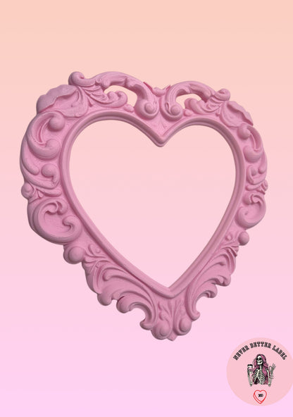 Baroque Heart Frame Wall Decor