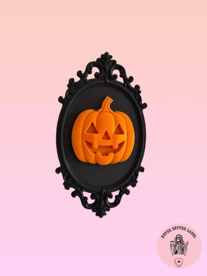 Happy Pumpkin Wall Plaque