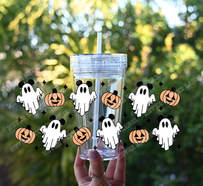 Ghost Mouse - Glitter Filled Stadium Cup