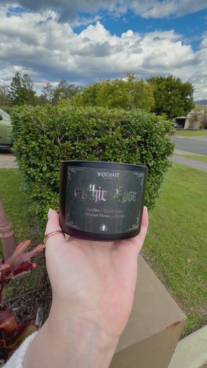 Gothic Rose Candle