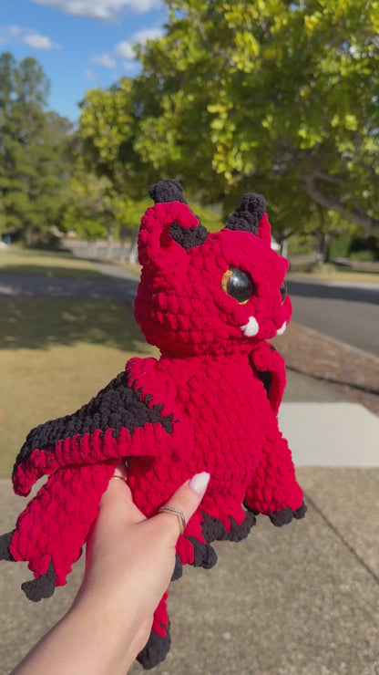 Inferno the Gargoyle ❤️🔥🖤