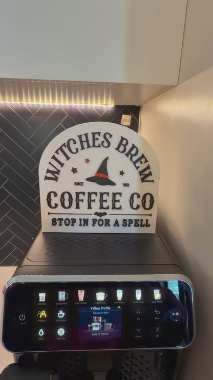 Witches Brew Coffee Co Sign 🧙‍♀️☕