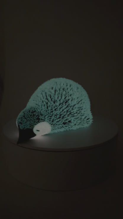 Glow-in-the-Dark Textured Penguin