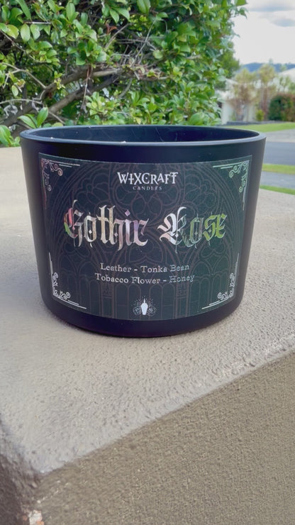 Gothic Rose Candle