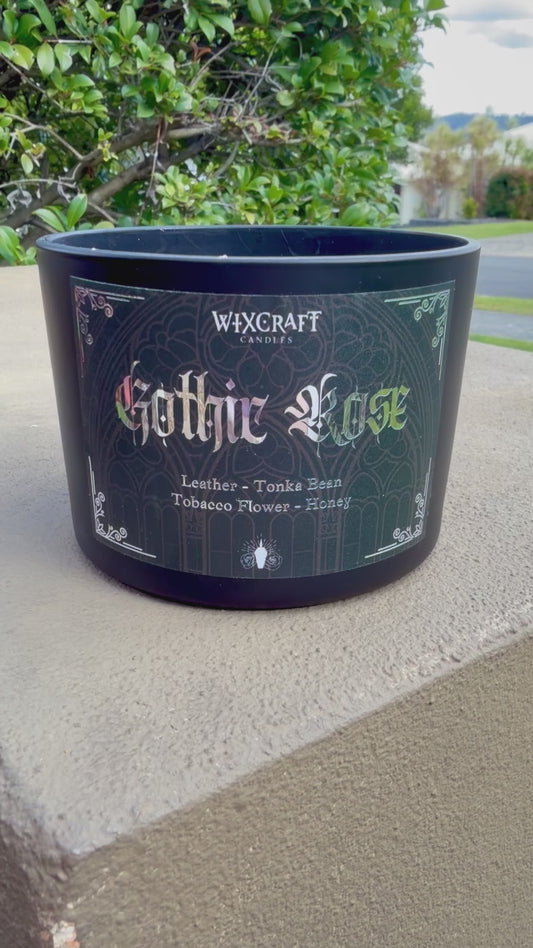 Gothic Rose Candle