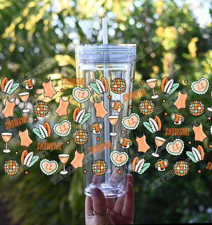 Showgirl - Glitter Filled Stadium Cup