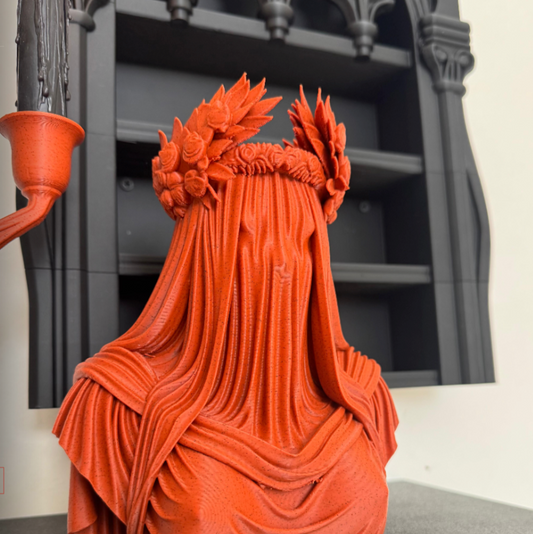 The Mourning Goddess — 3D Printed Gothic Classical Decor